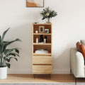 Highboard Sonoma-Eiche 40x36x110 cm Holzwerkstoff