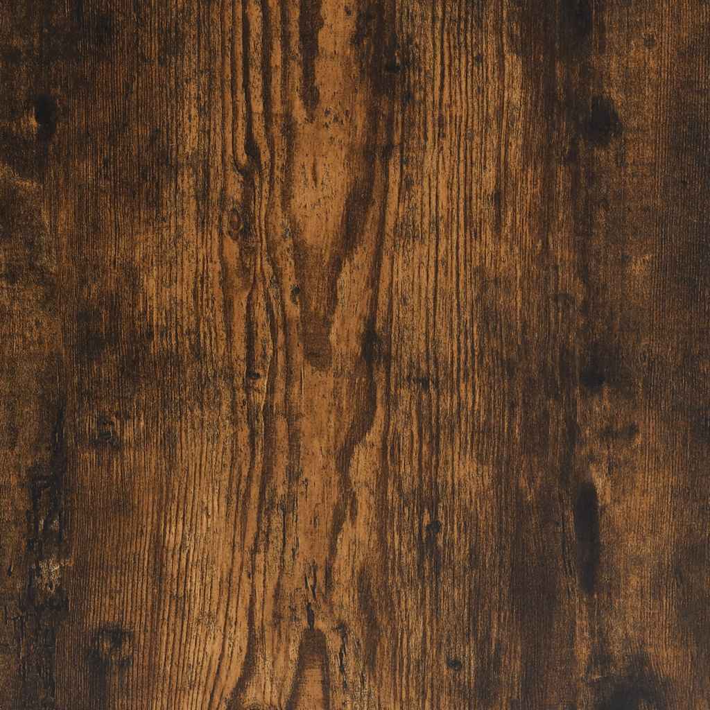 Highboard Räuchereiche 40x36x110 cm Holzwerkstoff