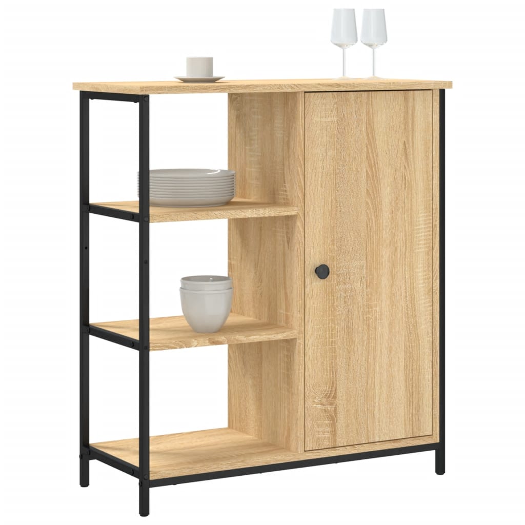 Sideboard Sonoma-Eiche 70 x 30 x 80 cm Holzwerkstoff