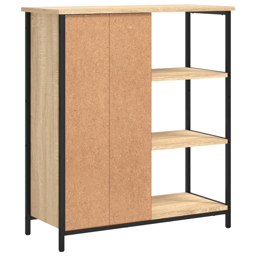 Sideboard Sonoma-Eiche 70 x 30 x 80 cm Holzwerkstoff