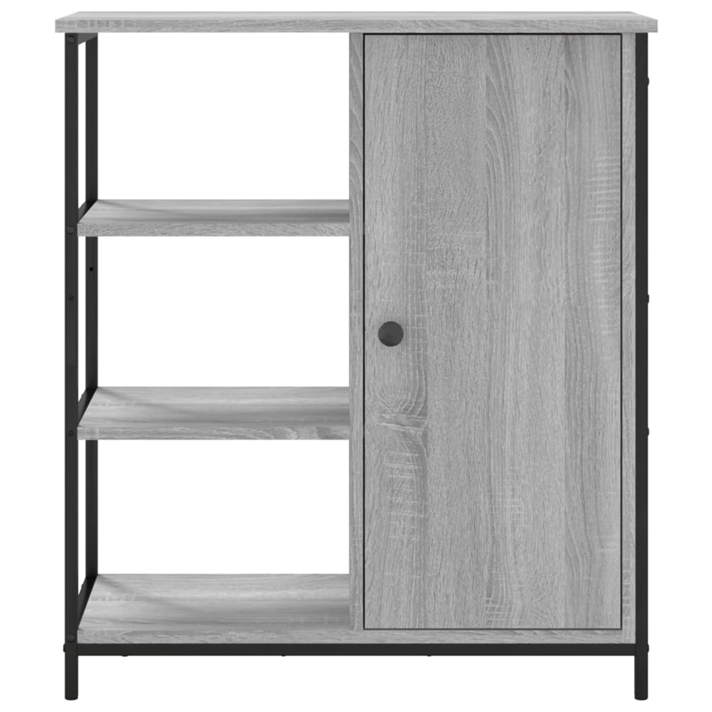 Sideboard Grau Sonoma 70x30x80 cm Holzwerkstoff