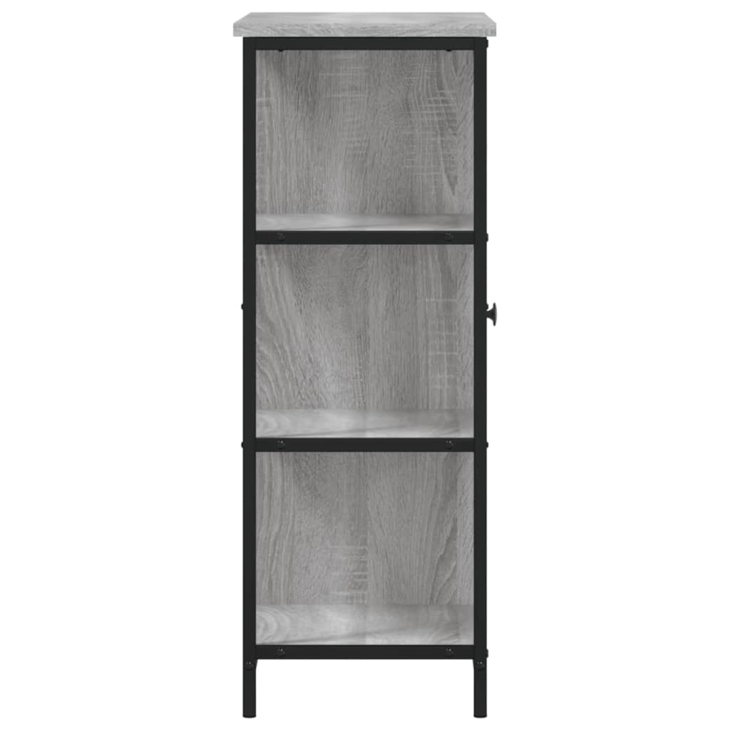 Sideboard Grau Sonoma 70x30x80 cm Holzwerkstoff