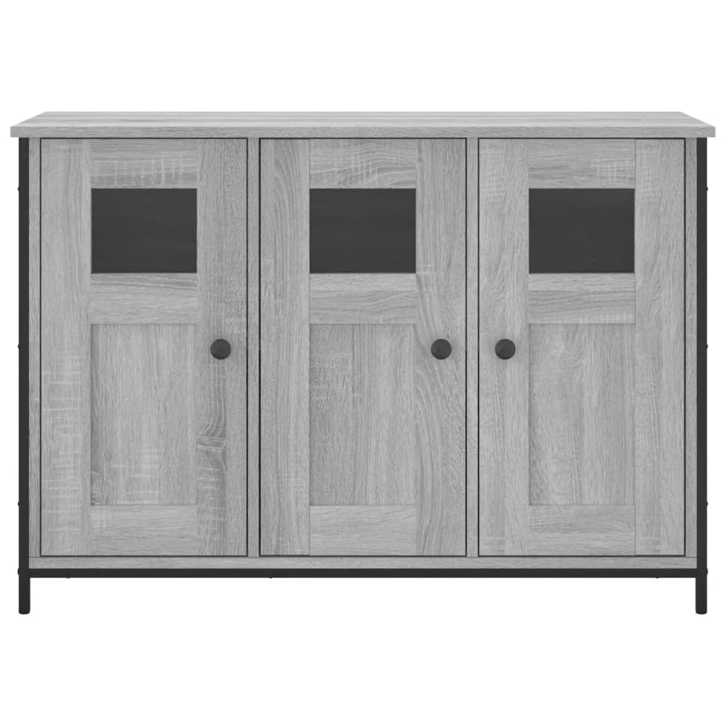Sideboard Grau Sonoma 100x35x70 cm Holzwerkstoff