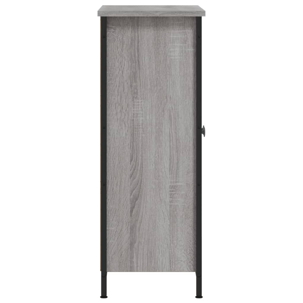 Sideboard Grau Sonoma 70x30x80 cm Holzwerkstoff
