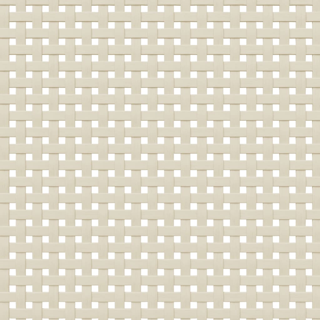 Schuhschrank SENJA Rattan-Optik Braun 59,5x35x107cm Kiefernholz