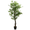 Ficusbaum Künstlich 378 Blätter 80 cm Grün