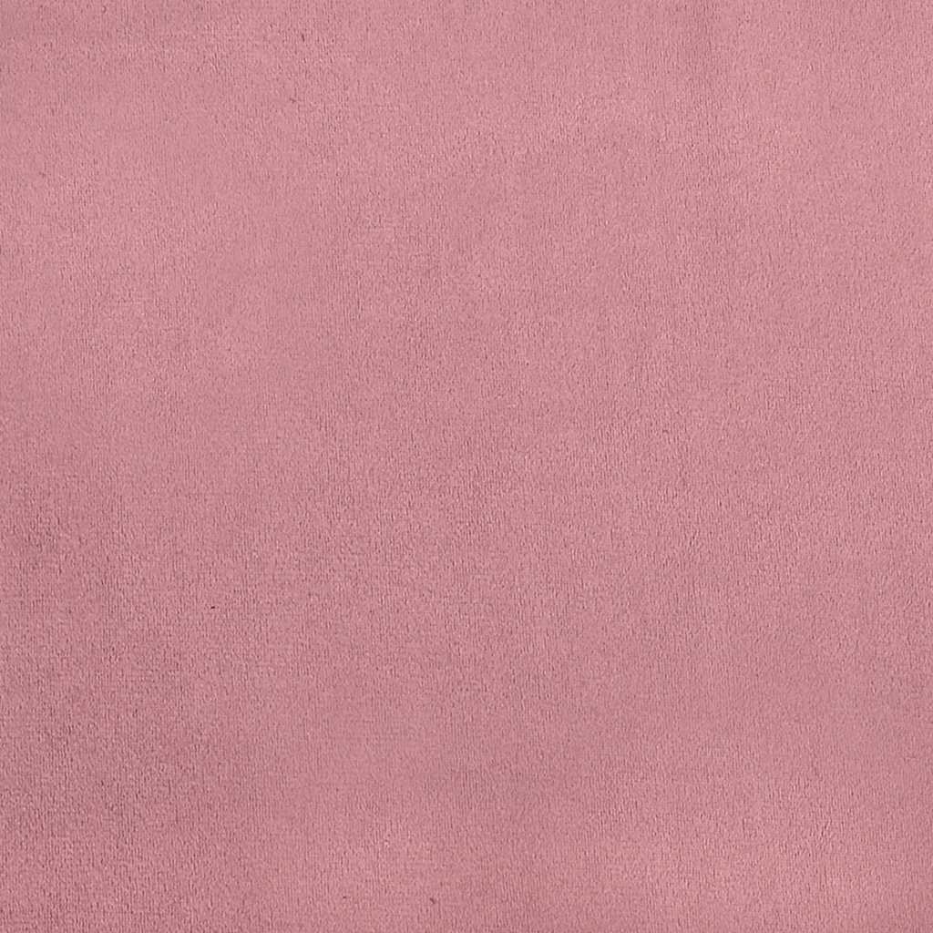 2-Sitzer-Sofa Rosa 140 cm Samt