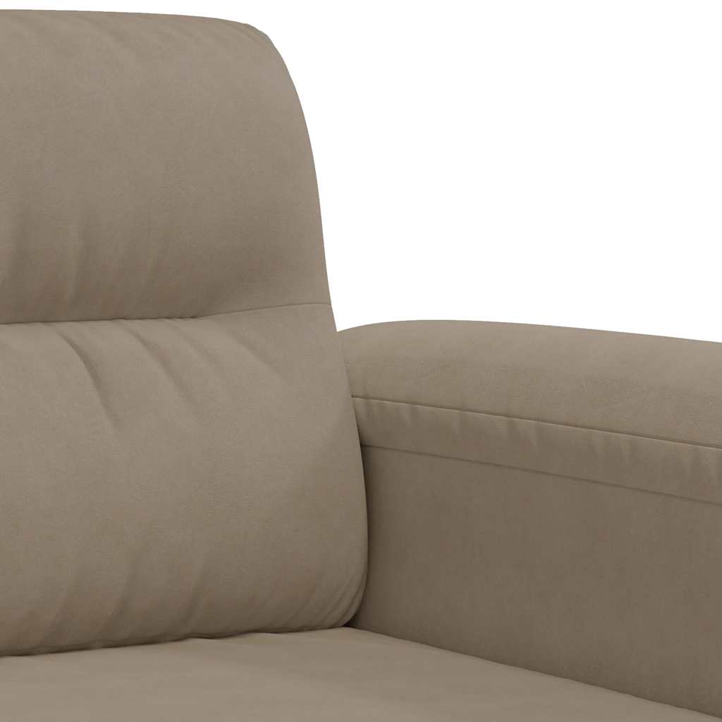 Sessel Taupe 60 cm Mikrofasergewebe