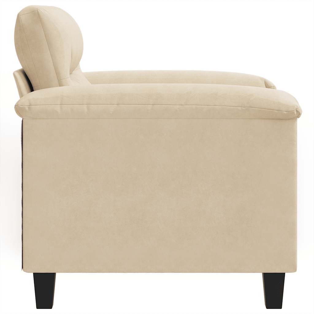 Sessel Creme 60 cm Mikrofasergewebe