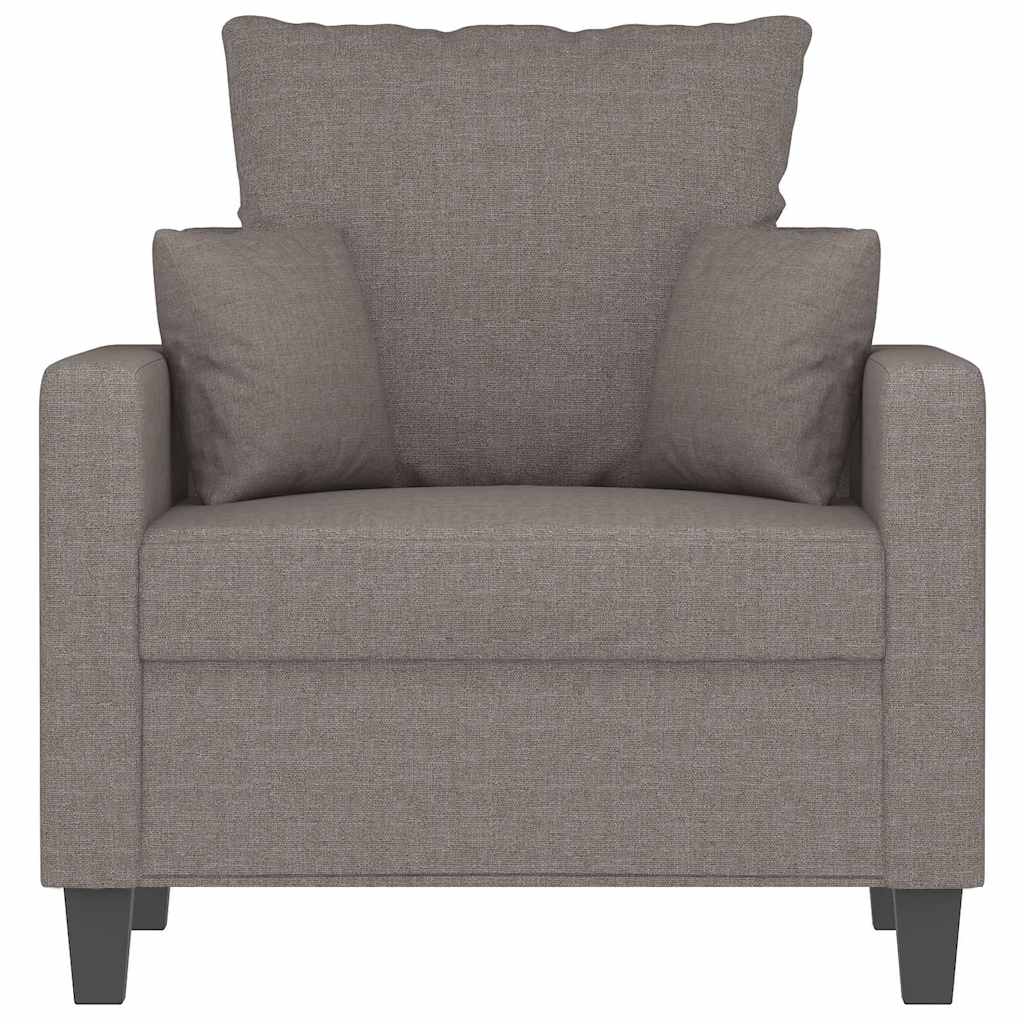 Sessel Taupe 60 cm Stoff