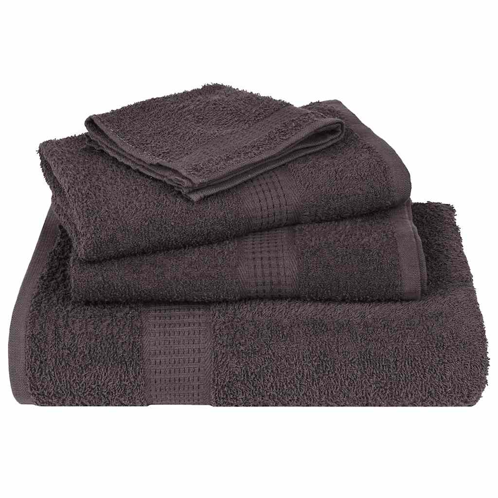 Handtücher FROGN 50 Stk. Anthrazit 50x100 cm 360 g/m²
