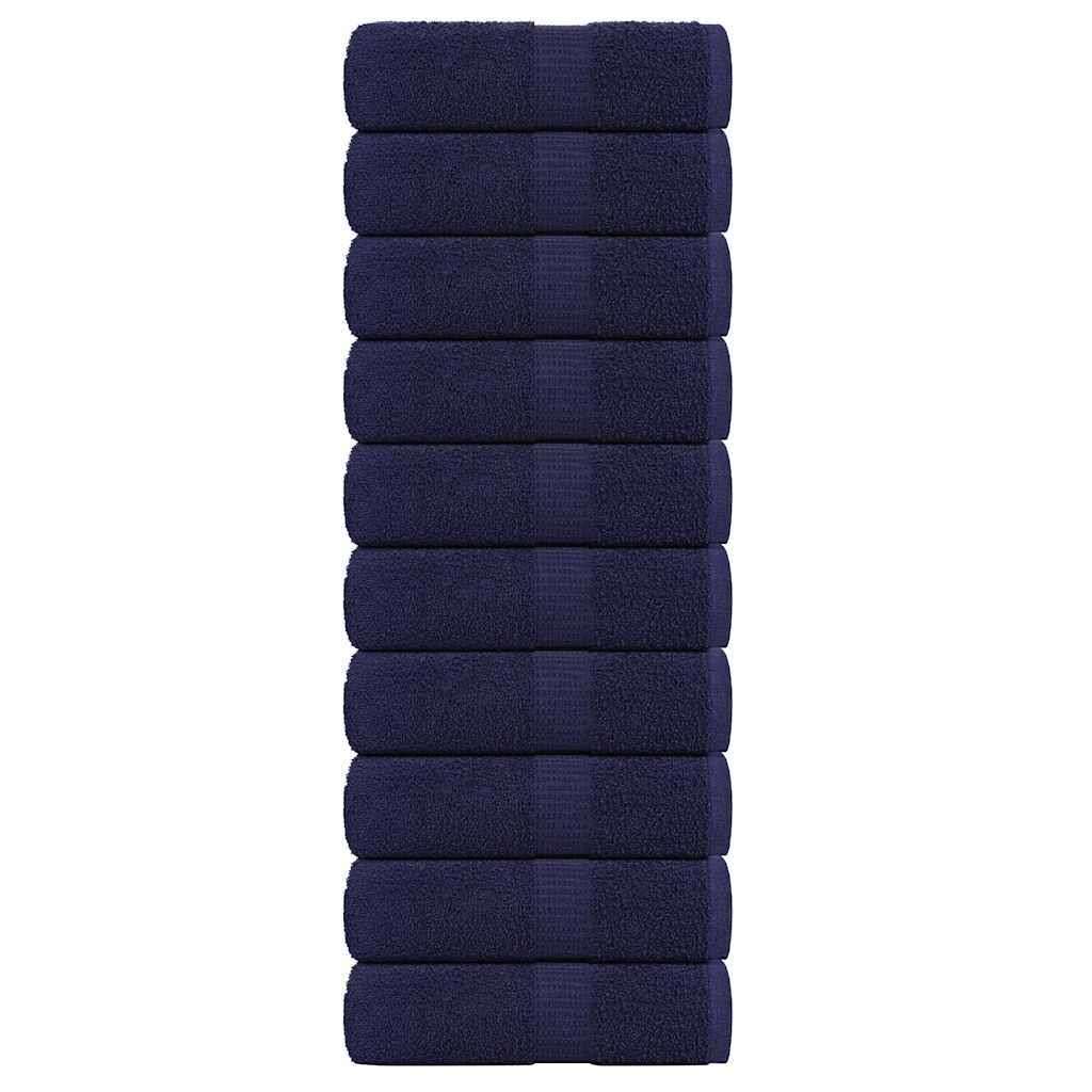 Waschtücher FROGN 10 Stk. Marineblau 30x30 cm 360 g/m²