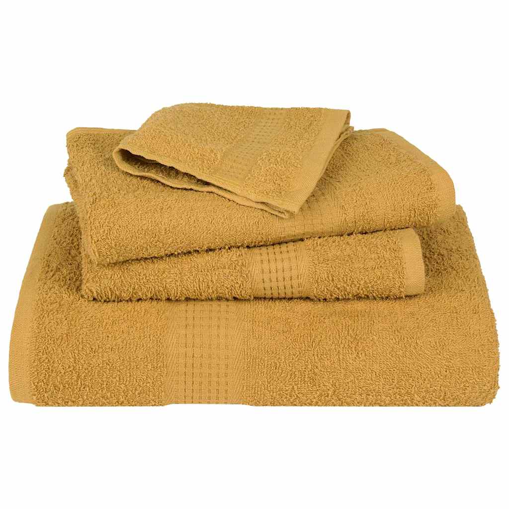 Waschtücher FROGN 10 Stk. Gold 30x30 cm 360 g/m²