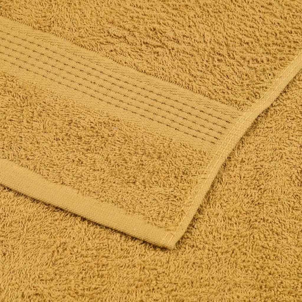 Waschtücher FROGN 10 Stk. Gold 30x30 cm 360 g/m²