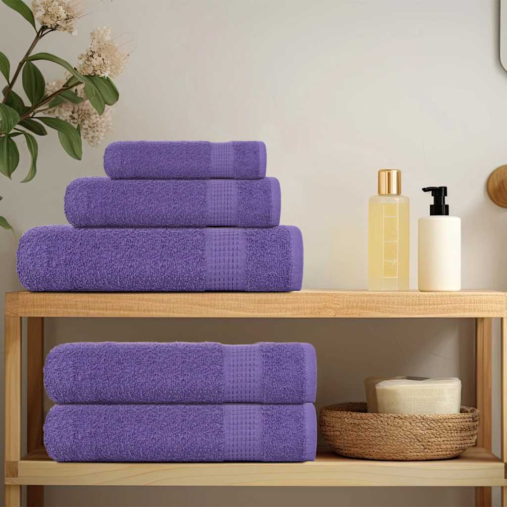 Waschtücher FROGN 10 Stk. Lila 30x30 cm 360 g/m²