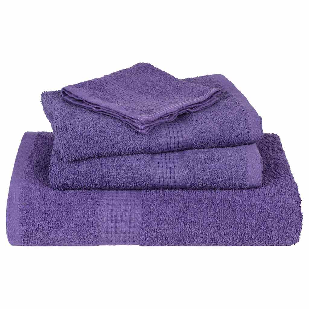 Waschtücher FROGN 10 Stk. Lila 30x30 cm 360 g/m²