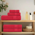 Waschtücher FROGN 10 Stk. Rot 30x30 cm 360 g/m²