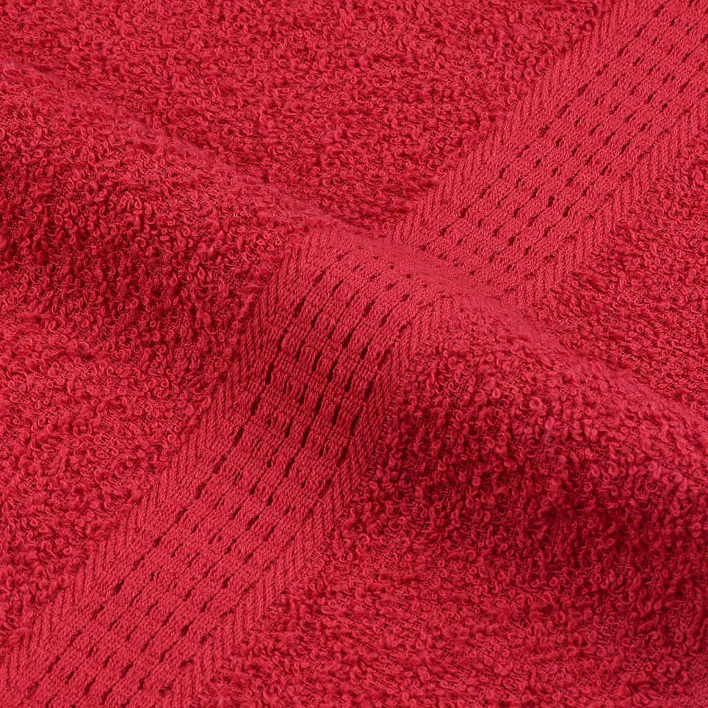 Waschtücher FROGN 10 Stk. Rot 30x30 cm 360 g/m²