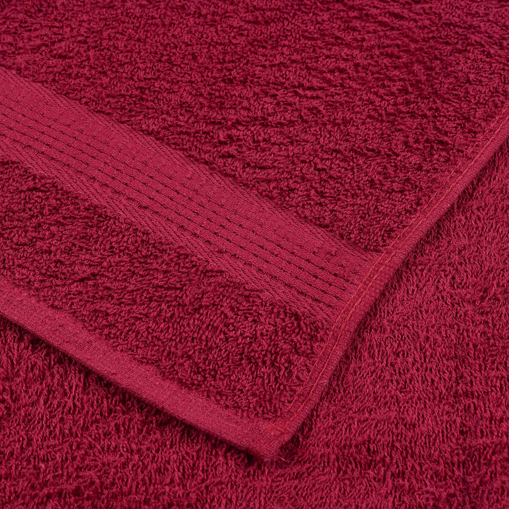 8-tlg. Handtuch-Set FROGN Bordeaux 360 g/m²