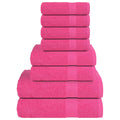 8-tlg. Handtuch-Set FROGN Rosa 360 g/m²