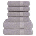 6-tlg. Handtuch-Set FROGN Grau 360 g/m²