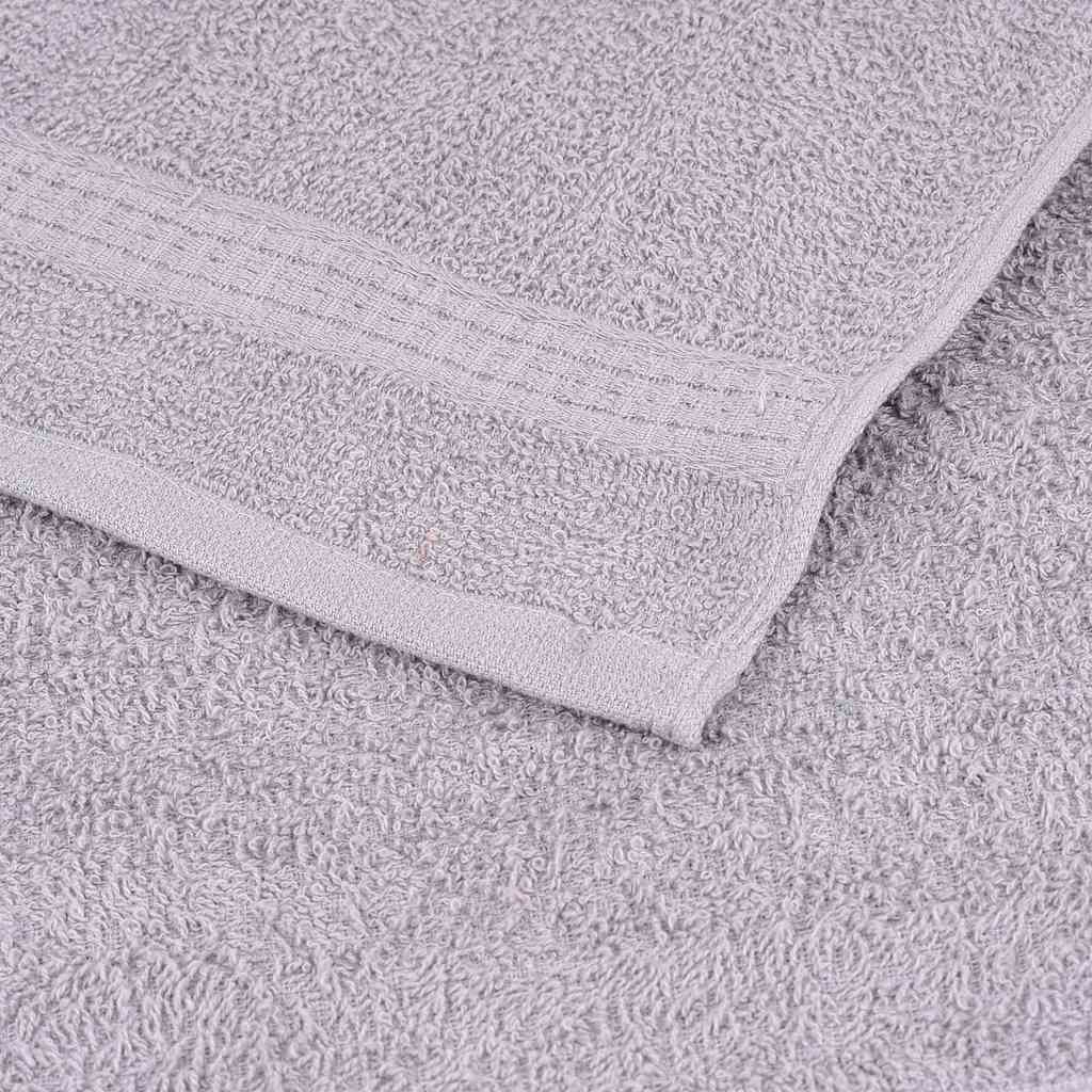6-tlg. Handtuch-Set FROGN Grau 360 g/m²