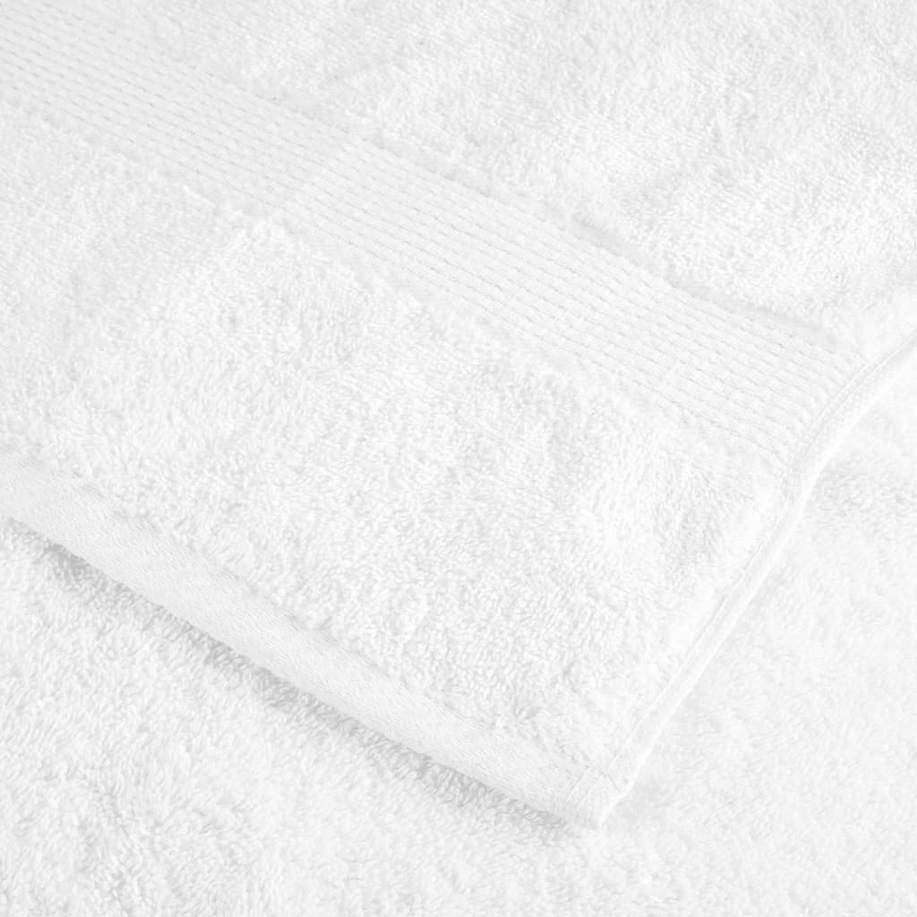 Premium Waschlappen SOLUND 50 Stk. Weiß 15x21 cm 600 g/m²
