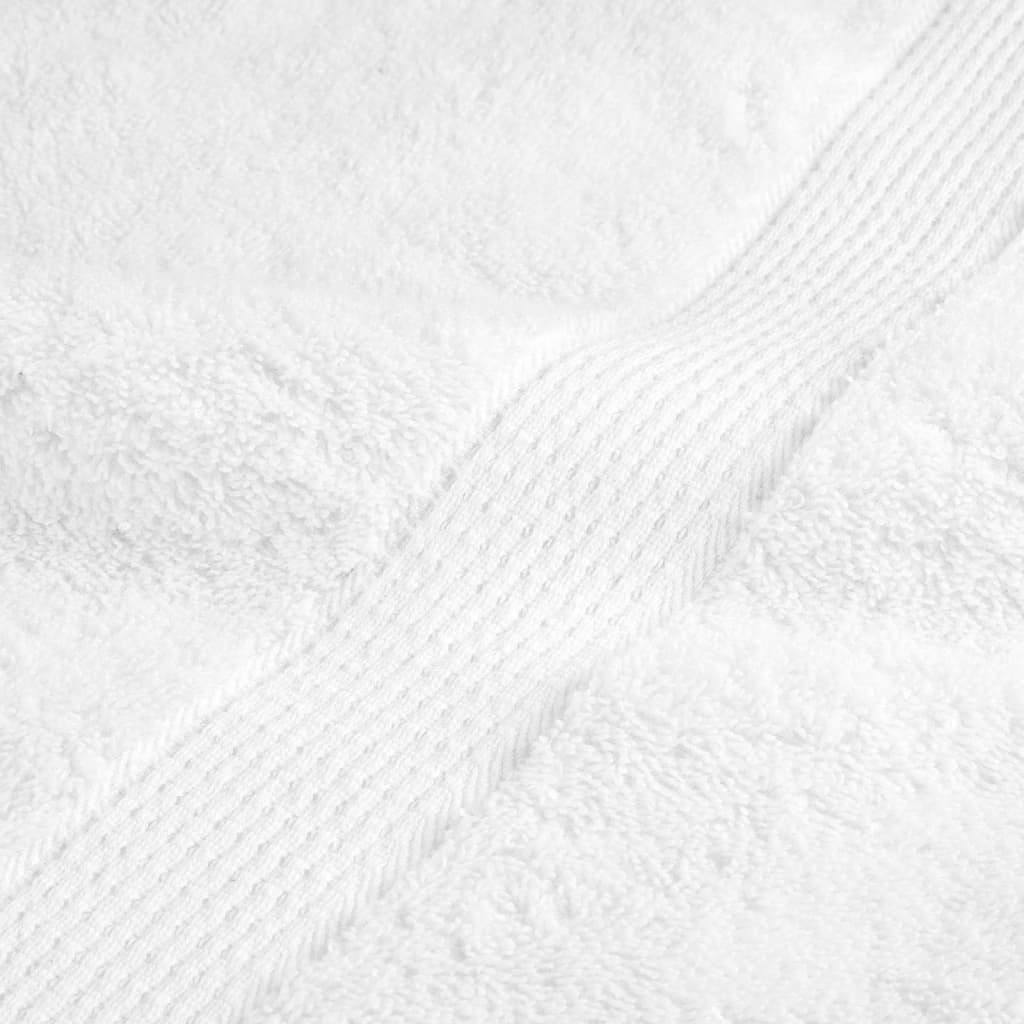 Premium Waschlappen SOLUND 50 Stk. Weiß 15x21 cm 600 g/m²