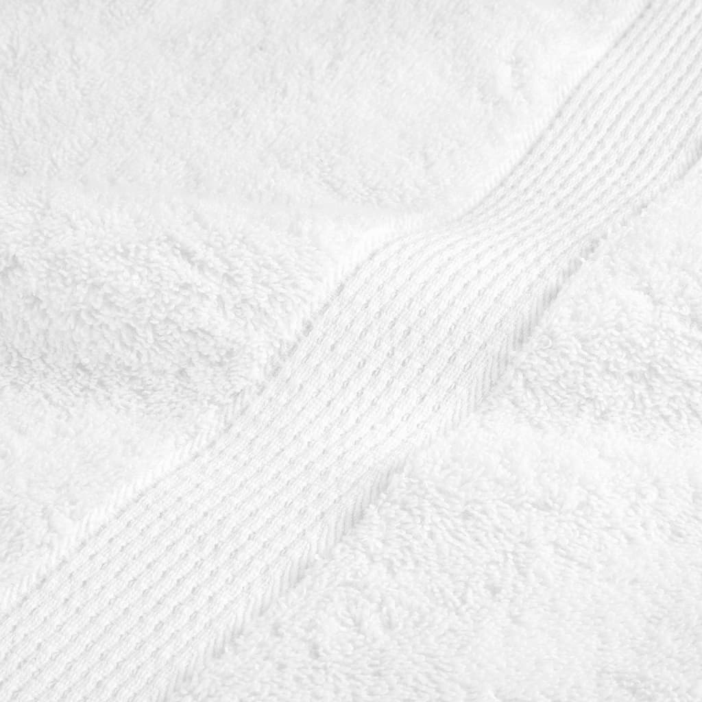 Premium-Waschtücher SOLUND 10 Stk. Weiß 30x30 cm 600 g/m²