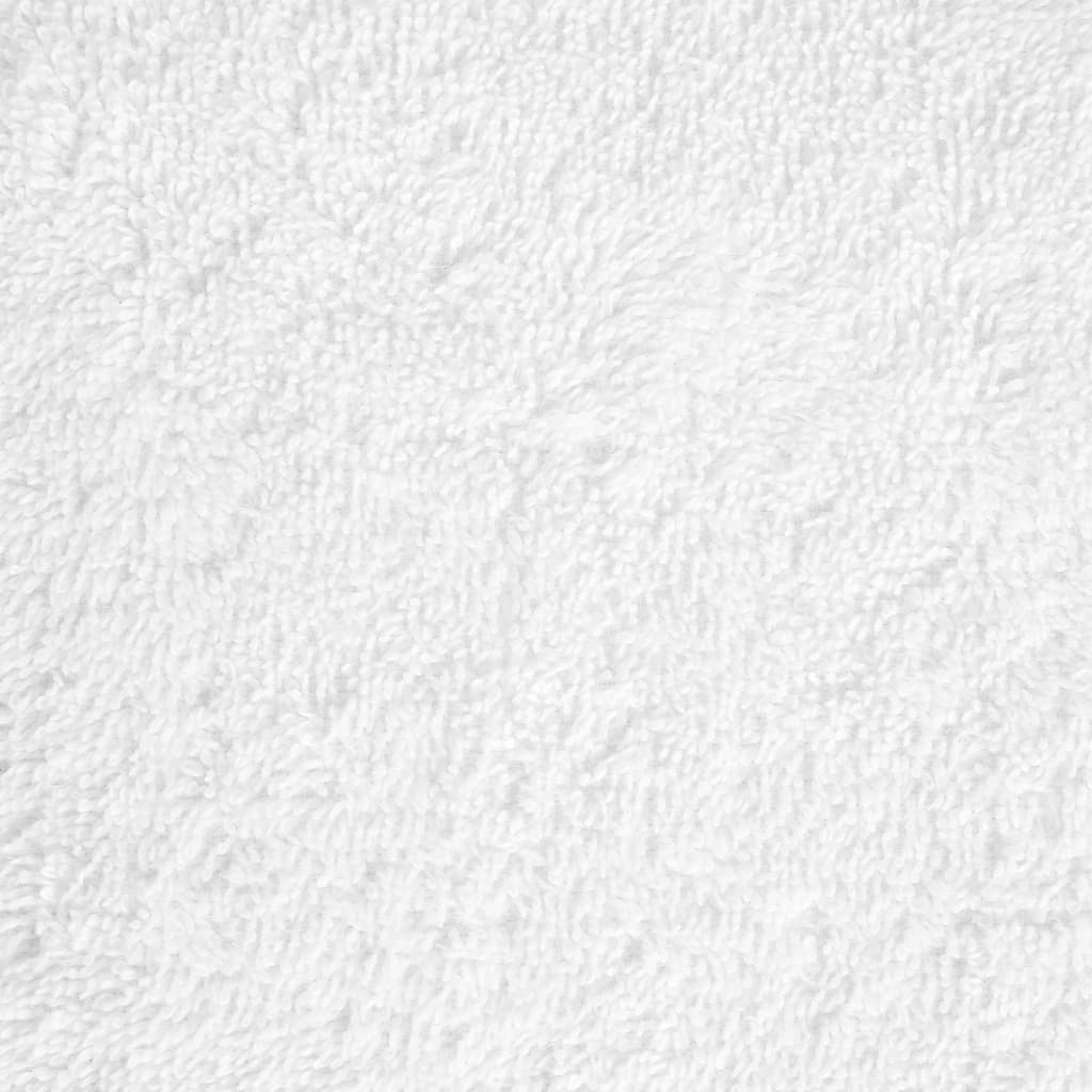 Premium-Waschtücher SOLUND 50 Stk. Weiß 30x30 cm 600 g/m²