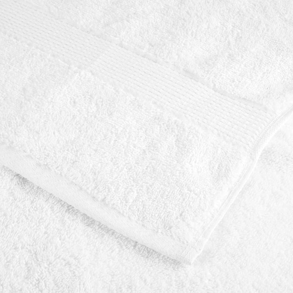 Premium-Waschtücher SOLUND 50 Stk. Weiß 30x30 cm 600 g/m²