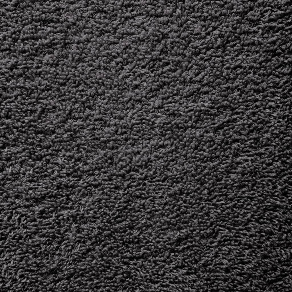 Premium-Waschtücher SOLUND 10 Stk. Anthrazit 30x30 cm 600 g/m²