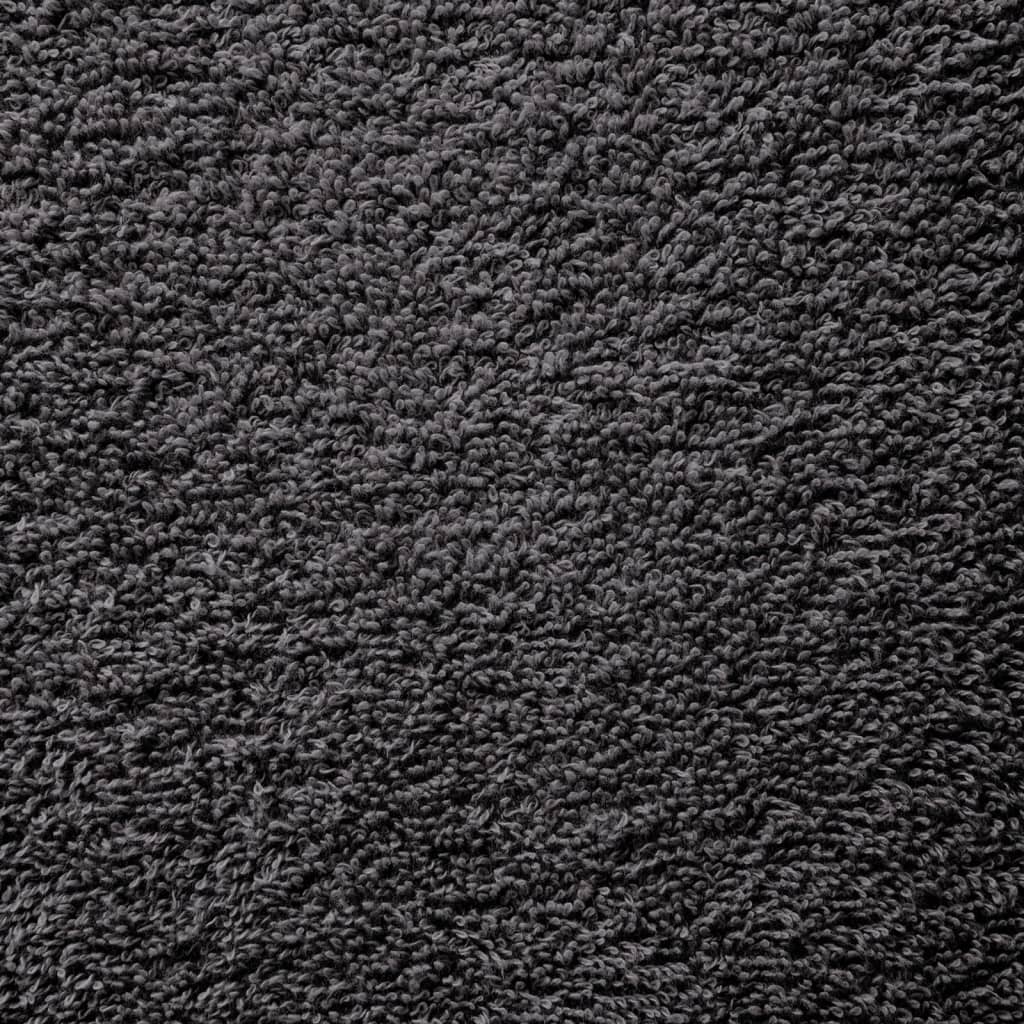 Premium Handtücher SOLUND 2 Stk. Anthrazit 50x100 cm 600 g/m²