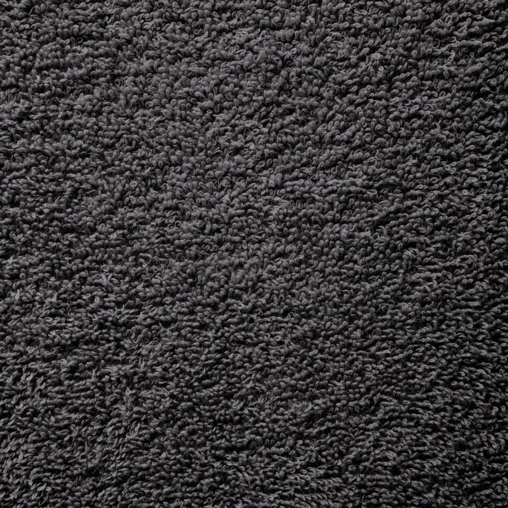 Premium Handtücher SOLUND 4 Stk. Anthrazit 50x100 cm 600 g/m²