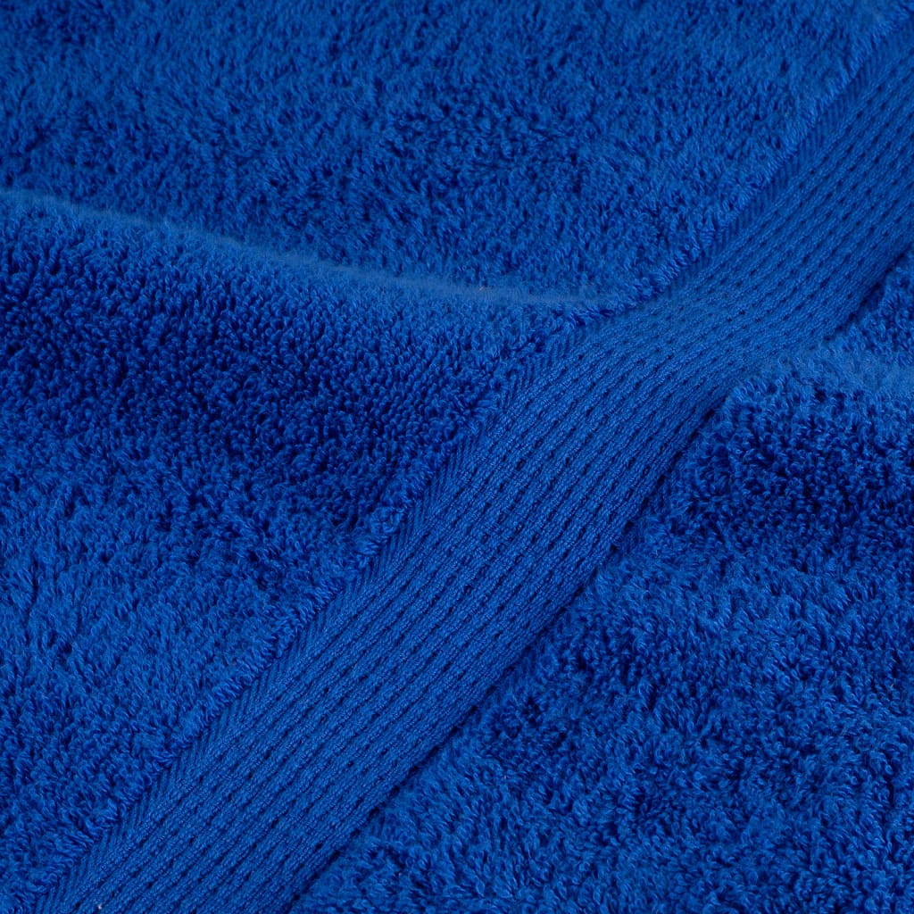 Premium Duschtücher SOLUND 2 Stk. Blau 70x140 cm 600 g/m²