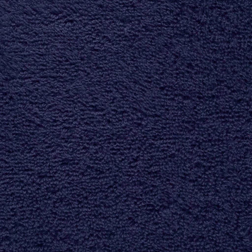 Premium Duschtücher SOLUND 2 Stk. Marineblau 70x140 cm 600 g/m²