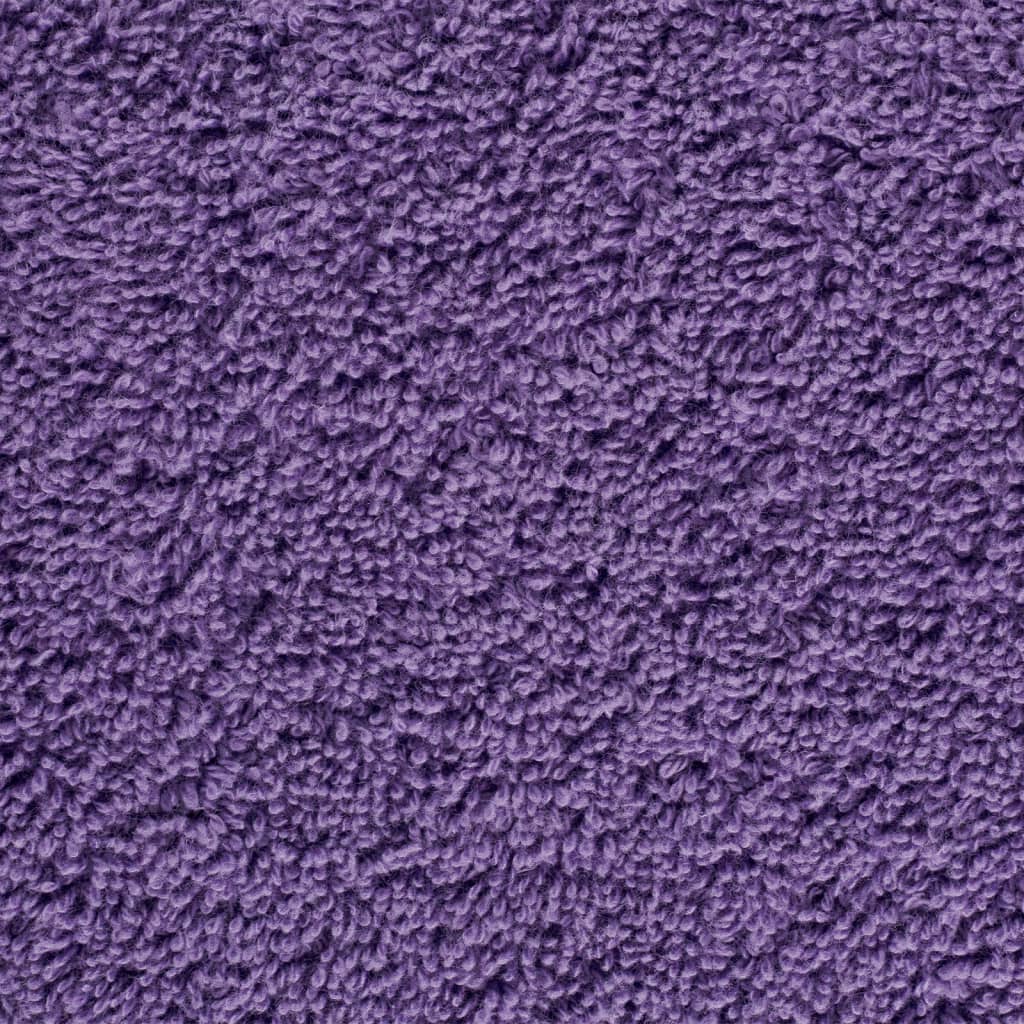 Premium-Gästetücher SOLUND 10 Stk. Lila 30x50 cm 600 g/m²