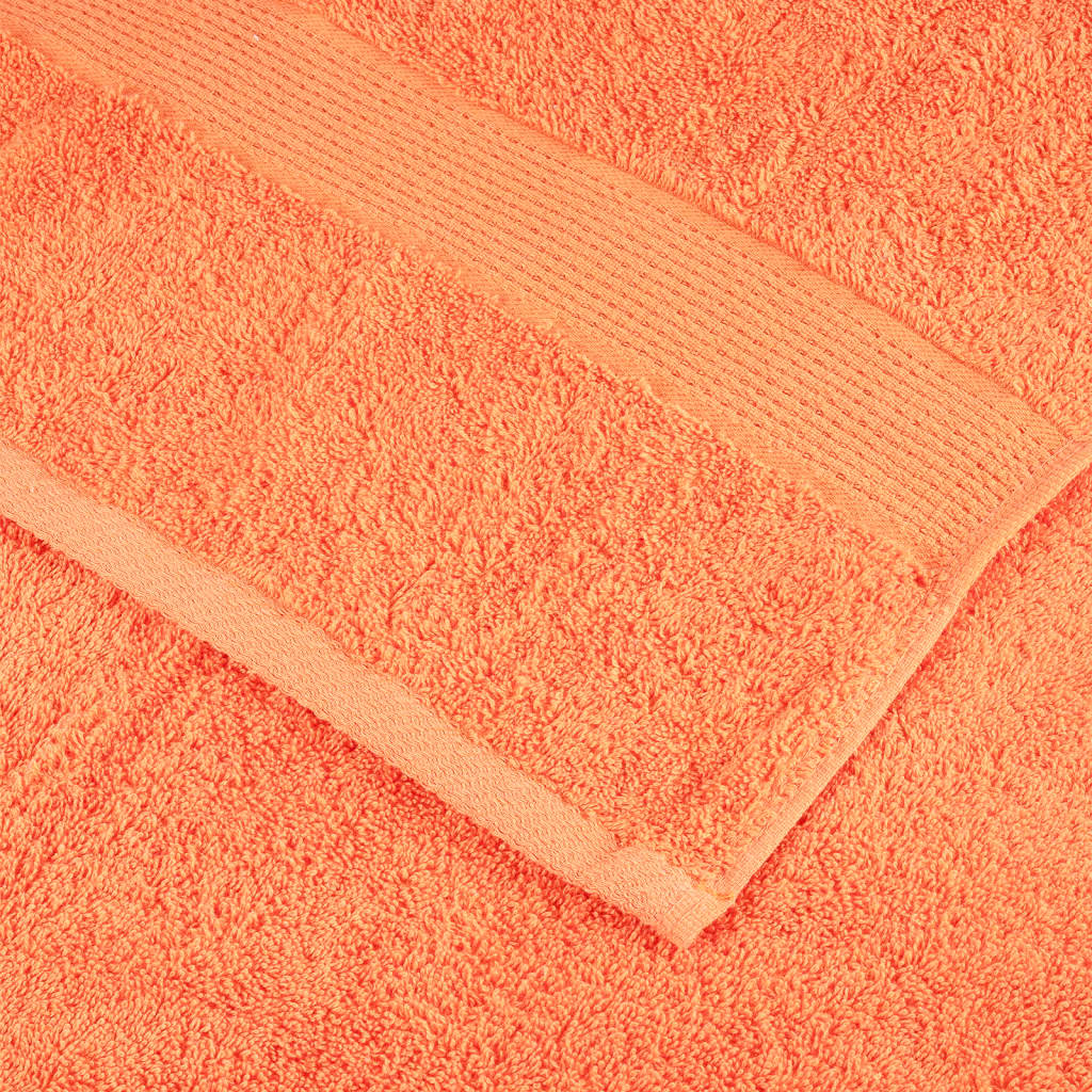 Premium-Gästetücher SOLUND 10 Stk. Orange 30x50 cm 600 g/m²