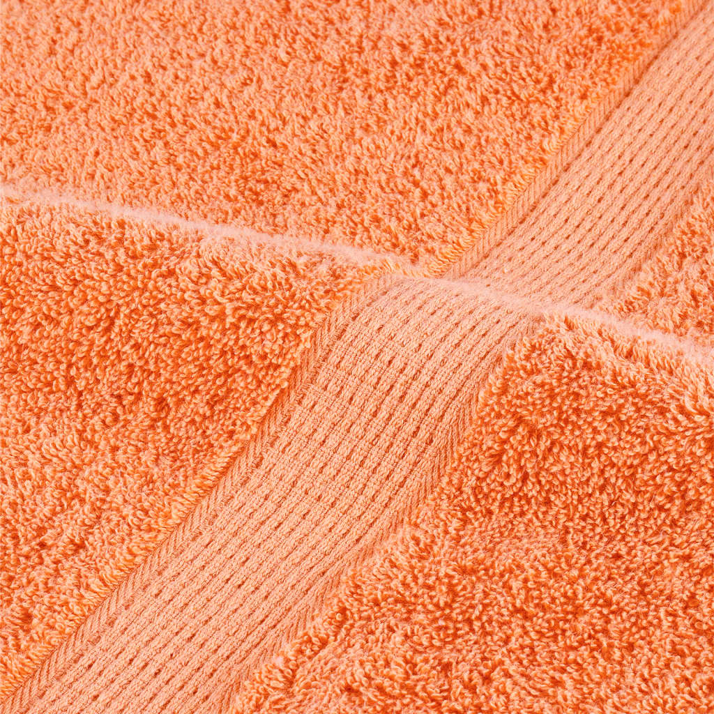 Premium-Gästetücher SOLUND 10 Stk. Orange 30x50 cm 600 g/m²