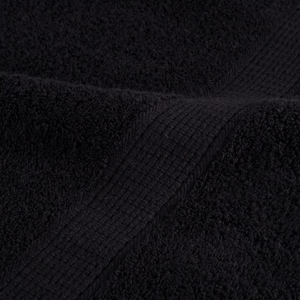 Gästetuch SOLUND 10 pcs Schwarz 15 x 21 cm 550 gsm
