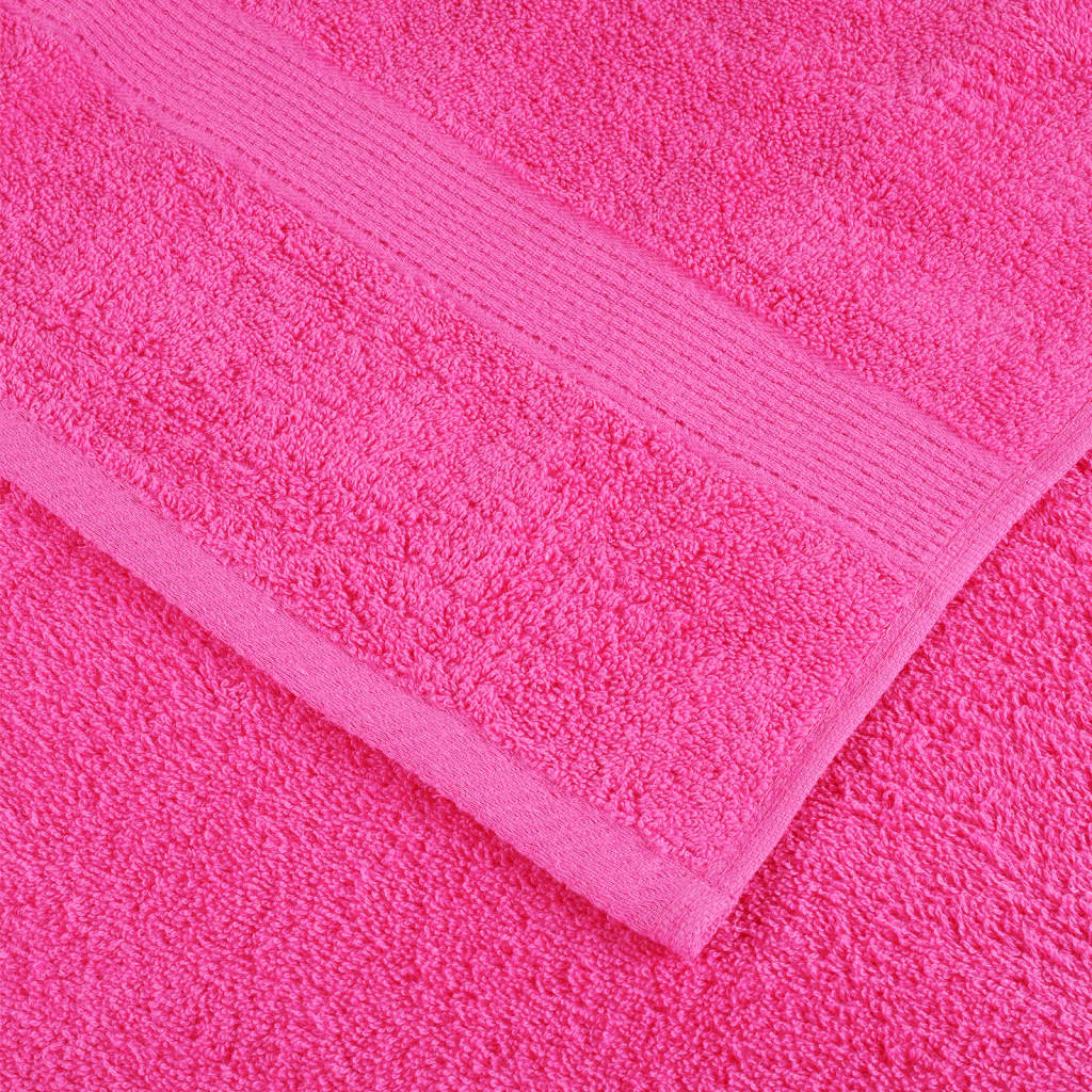Premium-Handtücher SOLUND 4 Stk. Rosa 50x100 cm 600 g/m²