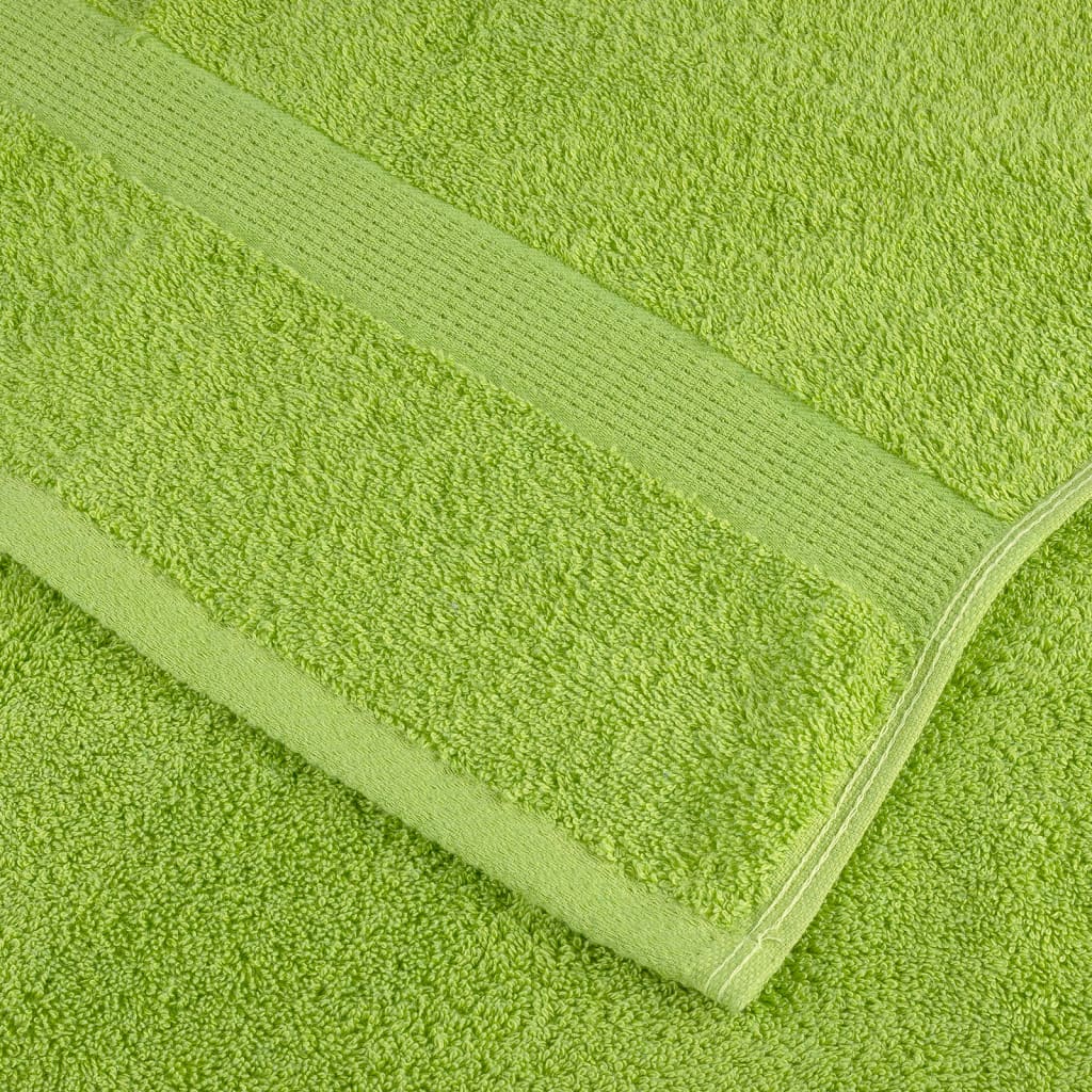 12-tlg. Premium Handtuch-Set SOLUND Apfelgrün 600 g/m²