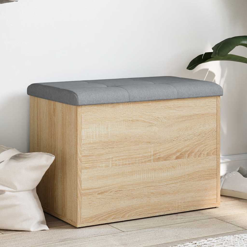 Aufbewahrungsbank Sonoma-Eiche 62 x 42 x 45 cm Holzwerkstoff