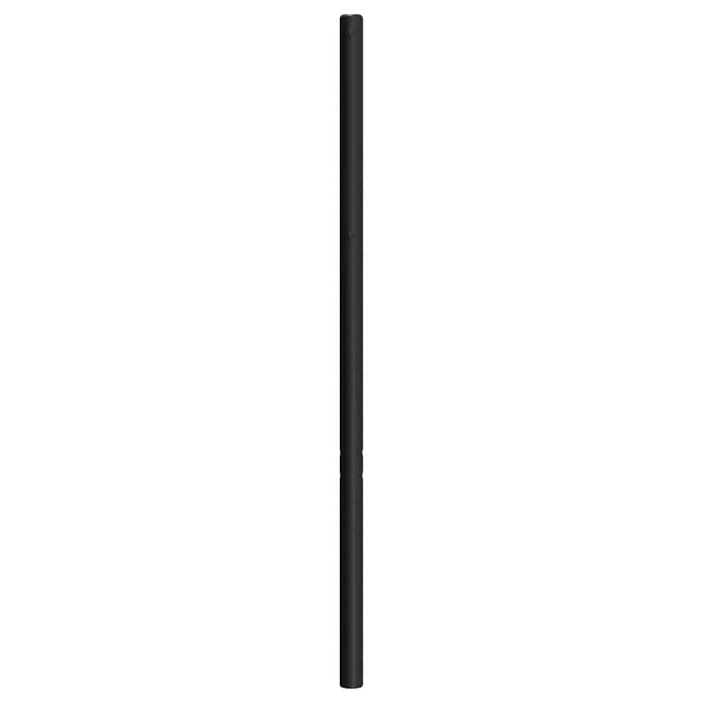 Ersatz-Kopfteil Metall Schwarz 193 cm