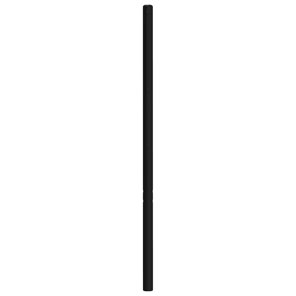 Ersatz-Kopfteil Metall Schwarz 100 cm