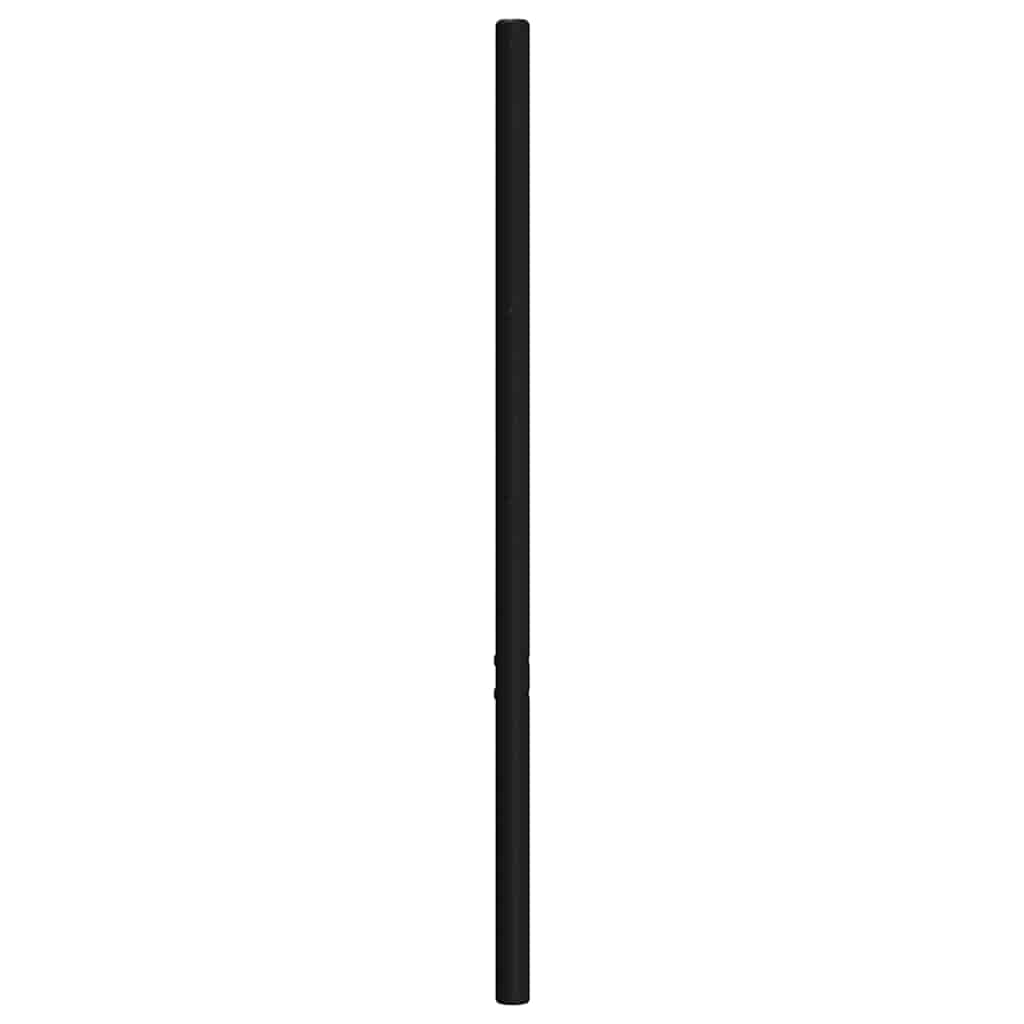 Ersatz-Kopfteil Metall Schwarz 135 cm