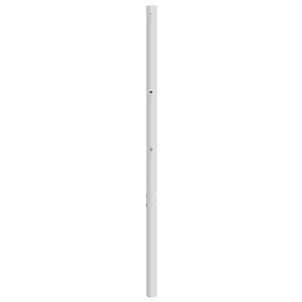 Ersatz-Kopfteil Metall Weiß 150 cm