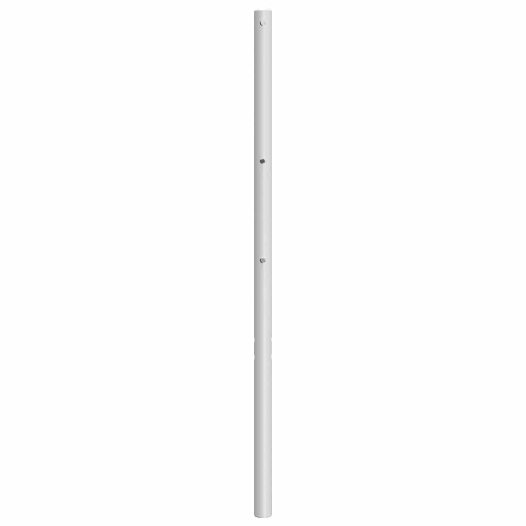 Ersatz-Kopfteil Metall Weiß 180 cm