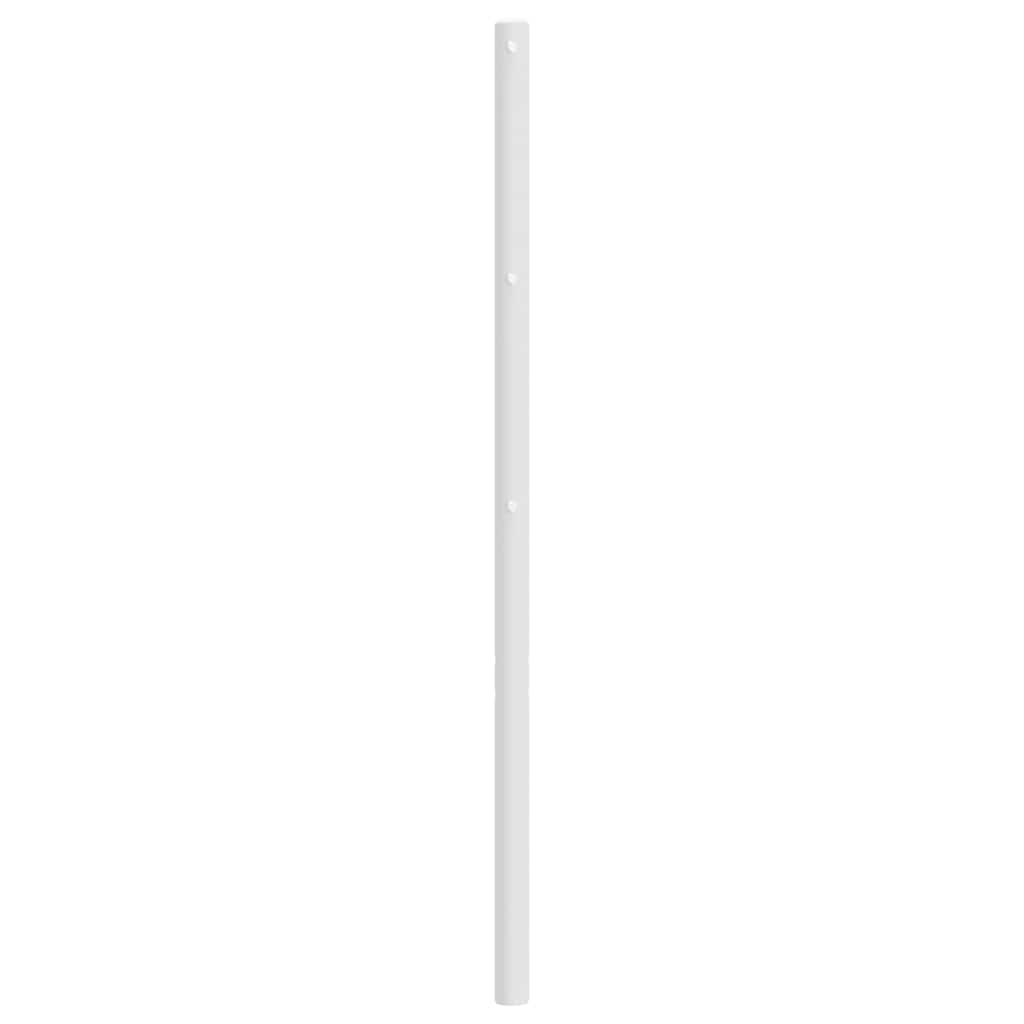 Ersatz-Kopfteil Metall Weiß 193 cm