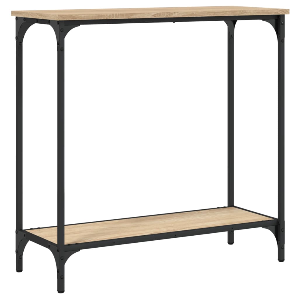 Konsolentisch Sonoma-Eiche 75 x 30,5 x 75 cm Holzwerkstoff